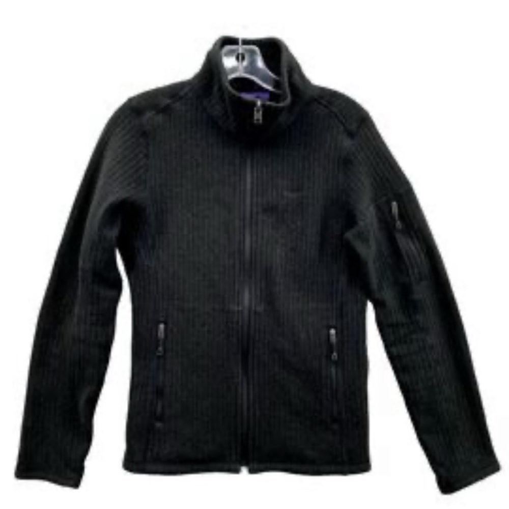 PATAGONIA, “BETTER SWEATER (Zip-Up) JACKET”, “BLACK”/ WM’S SZ M